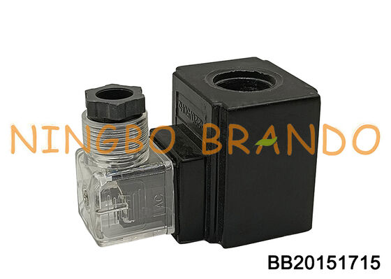 110VAC 220VAC Kumparan Katup Solenoid Hidraulik Tipe Yuken Lubang 20mm
