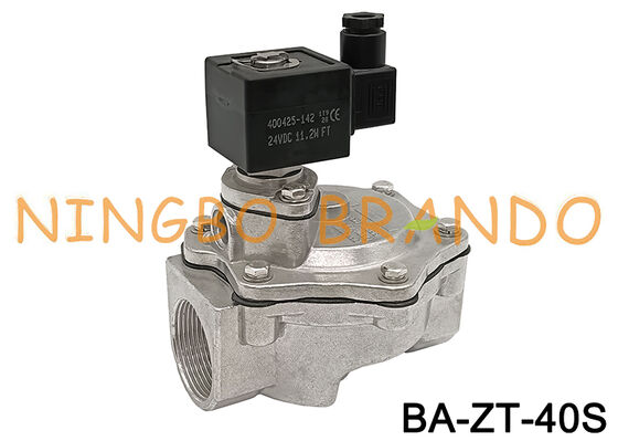 Katup Jet Pulsa Solenoid Lurus 1,5 Inci DC24V AC110V AC220V