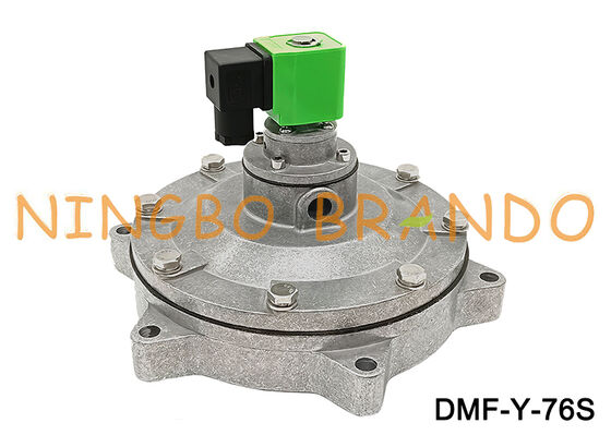 Katup Solenoid Pulsa Terendam DMF-Y-76S Kolektor Debu Katup Diafragma 3 ''