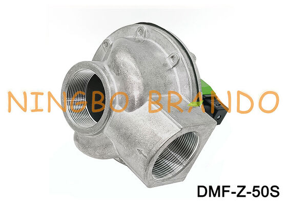 DMF-Z-50S G2 Inci Sudut Kanan Katup Diafragma Solenoid Pulsa Pneumatik AC220V DC24V
