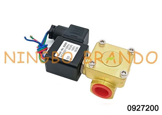 Katup Solenoid Seri 0927 0927200 1/2 '' Katup Kuningan Biasanya Tertutup
