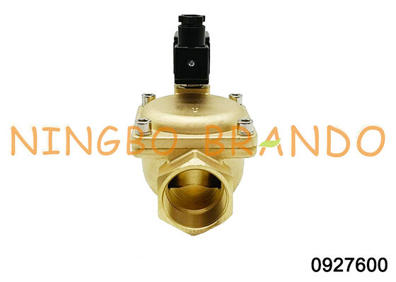 Katup Solenoid yang Dioperasikan Pilot Kuningan Seri 0927 0927600 1-1/2''