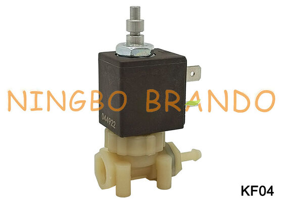 1/8 '' PA66 Katup Solenoid Biasanya Terbuka Katup Kontrol Listrik Plastik Nilon