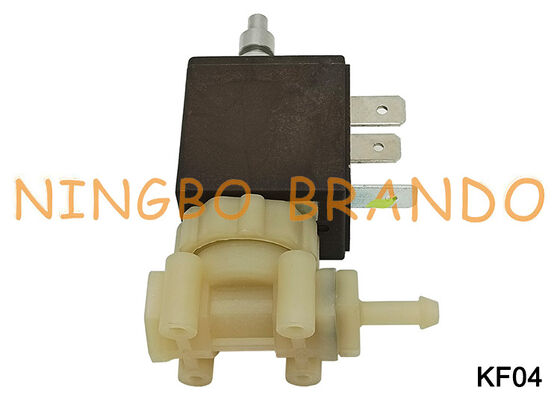 1/8 '' PA66 Katup Solenoid Biasanya Terbuka Katup Kontrol Listrik Plastik Nilon