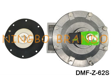 BFEC Jenis Sudut Kanan 2-1 / 2 &quot;Aluminium Alloy Pneumatic Pulse Valve Untuk Dust Collector DMF-Z-62S
