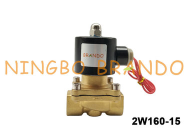 1/2 '' UNI-D Tipe UD-15 2W160-15 Kuningan Solenoid Valve AC220V AC110V DC24V Untuk Minyak Gas Air