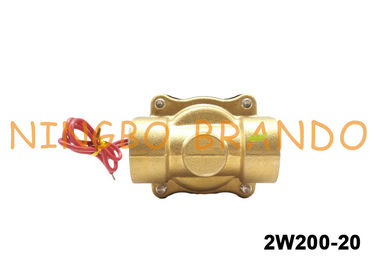 3/4 &quot;UNI-D Tipe UW-20 2W200-20 Kuningan Solenoid Valve Untuk Minyak Gas Air