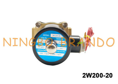 3/4 &quot;UNI-D Tipe UW-20 2W200-20 Kuningan Solenoid Valve Untuk Minyak Gas Air