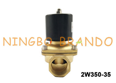 1-1 / 4 &quot;UNI-D Tipe UW-35 2W350-35 Katup Kontrol Cairan Solenoid Kuningan