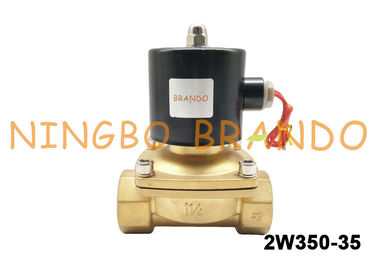 1-1 / 4 &quot;UNI-D Tipe UW-35 2W350-35 Katup Kontrol Cairan Solenoid Kuningan