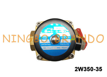 1-1 / 4 &quot;UNI-D Tipe UW-35 2W350-35 Katup Kontrol Cairan Solenoid Kuningan