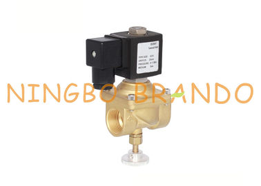 1/2 '' 3/4 '' 1 '' Secara Manual Adjustable Bass Solenoid Valve Untuk Natural Coal Gas 12VDC 24VDC 230VAC