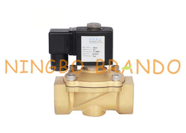 1/2 '' 3/4 '' 1 '' Secara Manual Adjustable Bass Solenoid Valve Untuk Natural Coal Gas 12VDC 24VDC 230VAC