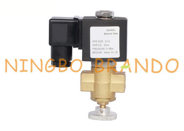 1/2 '' 3/4 '' 1 '' Secara Manual Adjustable Bass Solenoid Valve Untuk Natural Coal Gas 12VDC 24VDC 230VAC