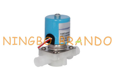 1/4 &quot;Sistem Reverse Osmosis Acting Plastik Air Tiriskan Solenoid Valve 24V