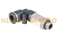 1/4 `` 8mm Extended Male Elbow Quick Connect Pneumatic Hose Fittings