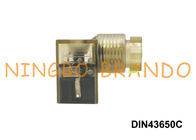 DIN 43650 Bentuk C DIN 43650C Konektor Coil Katup Solenoid 24V
