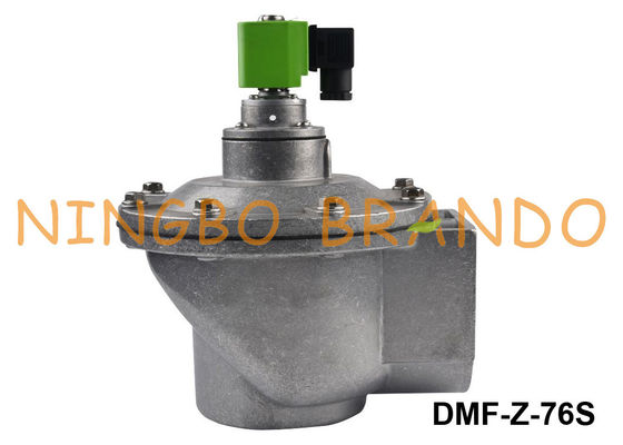 3 `` DMF-Z-76S SBFEC Jenis Solenoid Pulse Jet Valve Untuk Filter Bag