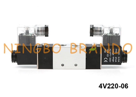 4V220-06 Katup Solenoid Pneumatik Jenis Airtac 4V220-06-DC24V 24V DC
