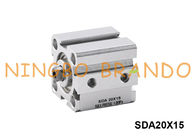 Silinder Pneumatik Kompak Tipe Airtac SDA20X15 20mm Bore 15mm Stroke
