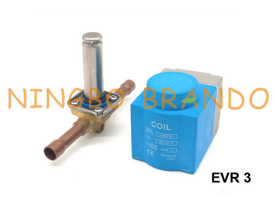 Katup Solenoid Dalam Sistem Pendinginan Danfoss Type EVR 3 NC 3/8 ''