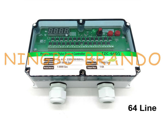 64 Garis Jet Pulse Controller Untuk Pengumpul Debu 220V Input 24V Output