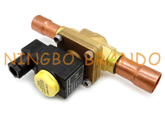 1098/7 1098 / 7A6 1098 / 7A7 7/8 '' Solder Refrigeration Solenoid Valve