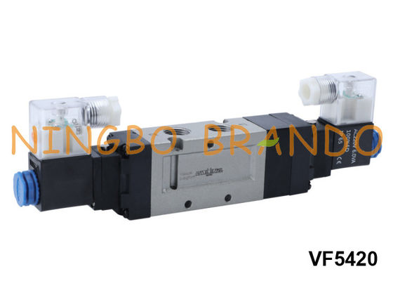 VF5420 SMC Tipe 5/3 Way Kontrol Pneumatik Katup Solenoid 24V 220V