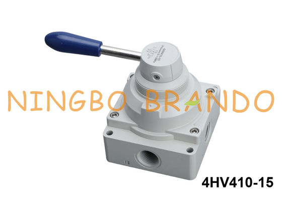 4HV410-15 Airtac Type Rotary Lever Hand Valve 4/2 Way 1/2 ''