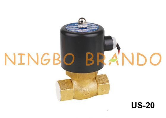 2L-20 US-20 Uni-D Jenis Air Panas Dan Katup Solenoid Uap 3/4 '' 24V 220V