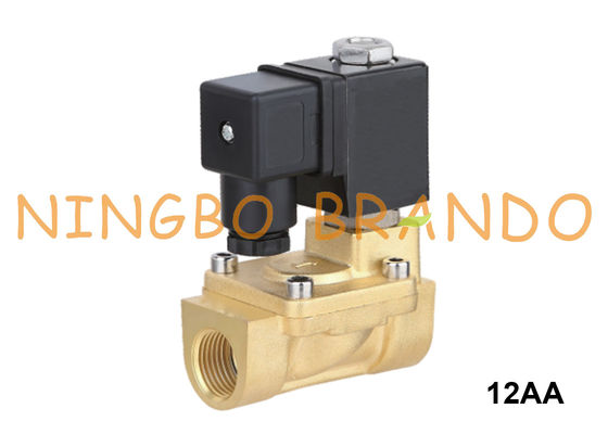 1 '' 1 1/4 '' 1 1/2 '' 2 '' Air Air Latching Kuningan Solenoid Valve 6VDC 12VDC 24VDC