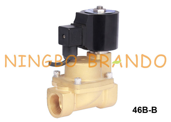 1/2 ''3/4'' 1'' Air Mancur Solenoid Valve IP68 Tahan Air 24V 220V