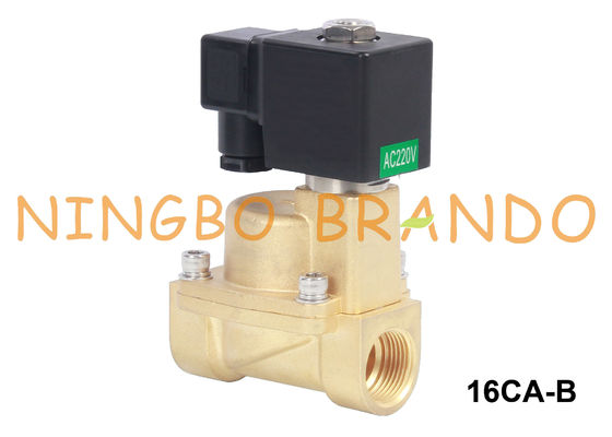 3/8'' 1/2'' 3/4'' 1'' Air Panas Dan Uap Kuningan Solenoid Valve 24V 220V