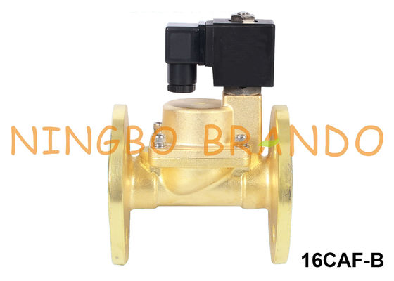 24V 220V Kuningan Solenoid Valve Steam 1'' 1-1/4'' 1-1/2'' 2'' Flange End