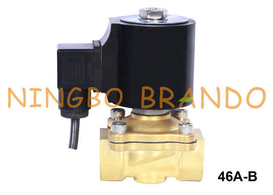 3/4 ''Fountain Brass Solenoid Valve IP68 Bawah Air Tahan Air 24V 220V