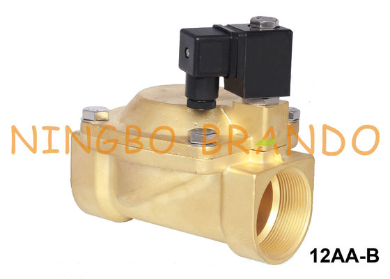 2 Inch Air Air Latching Coil Kuningan Solenoid Valve 6V 12V 24V DC