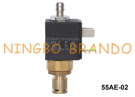 2/2 Cara Biasanya Membuka Katup Solenoid Listrik Kuningan Untuk Mesin Kopi