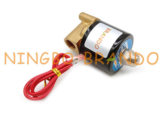 US-08 2W025-08 1/4 '' Kontrol Aliran Bertindak Langsung Katup Solenoid Kuningan