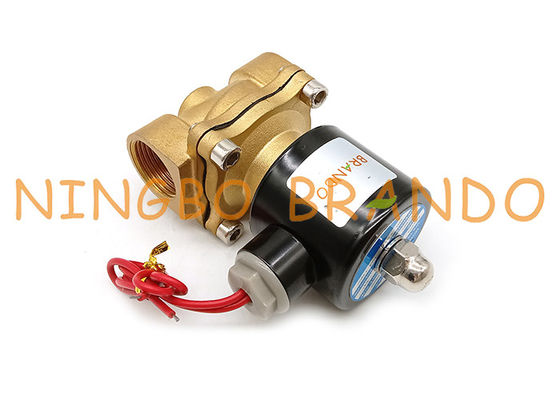 UW-20 2W200-20 3/4 '' Biasanya Tertutup Katup Solenoid Semi-Diafragma