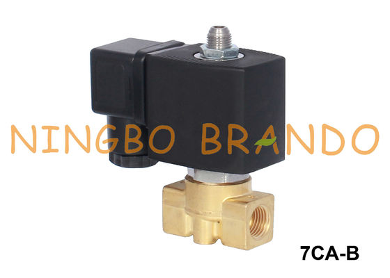 3/2 Way Brass Solenoid Valve Untuk Air Air 1/8 ''1/4'' 12V 24V 110V 220V