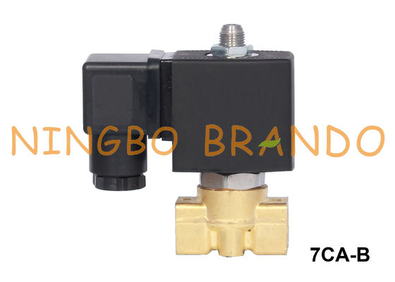 3-Way Air Air Kuningan Solenoid Valve 1/8 ''1/4'' 12VDC 24VDC 110VAC 220VAC