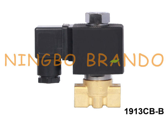 3/8 '' 2 Way NO Brass Electric Solenoid Valve Untuk Air Air 24 220 Volt