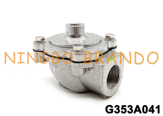G353A041 3/4 ''Katup Kolektor Debu Sudut Kanan Untuk Filter Tas