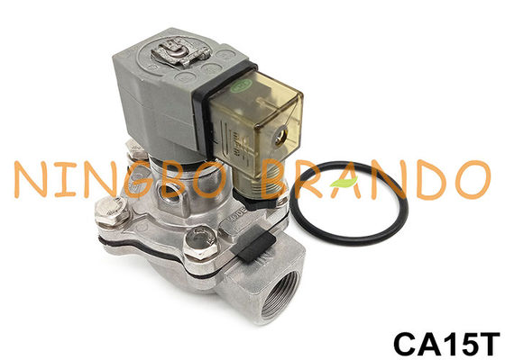 CA15T Sudut Kanan 1/2 '' Pulse Jet Valve DC24V AC220V AC110V
