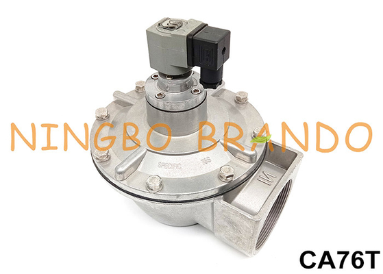 CA76T 3'' Kanan Angle Bag Filter Solenoid Valve AC220V AC110V