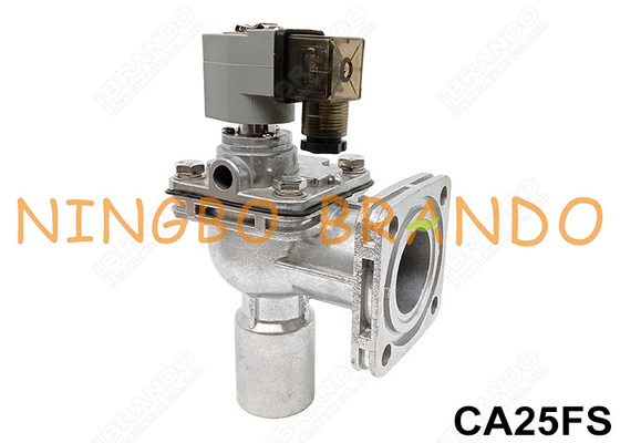 CA25FS 1 ''Flanged Port Diafragma Solenoid Valve Untuk Filter Bag