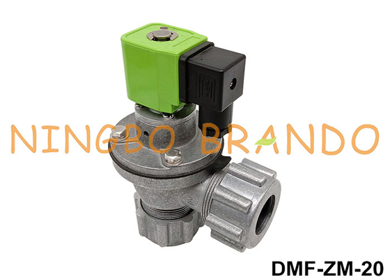 DMF-ZM-20 3/4 '' Pulse Jet Valve Dengan Fix Nut 220V AC 24V DC