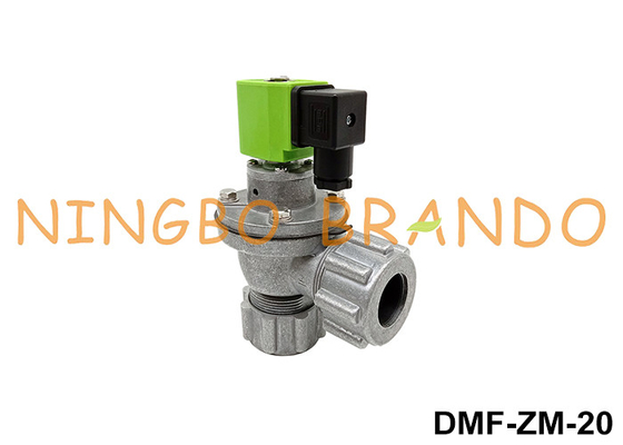 DMF-ZM-20 3/4 '' Pulse Jet Valve Dengan Fix Nut 220V AC 24V DC