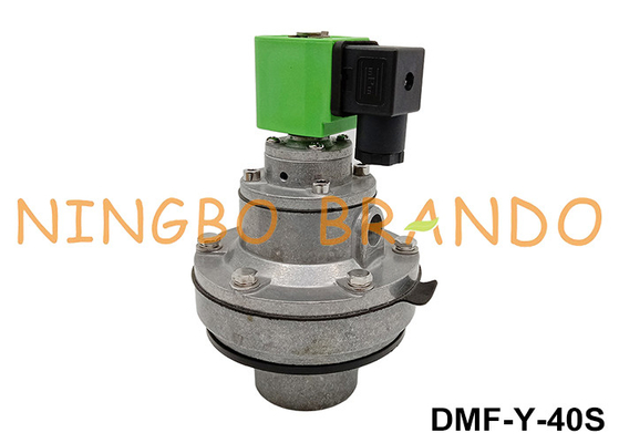 DMF-Y-40S 1-1/2 '' Katup Diafragma Terendam 220V AC 12V 24V DC