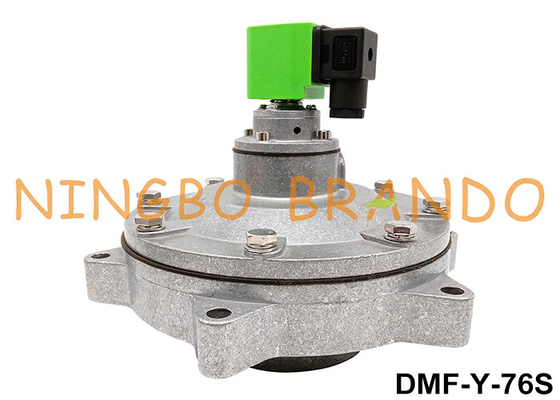 Tertanam 3 ''Debu Kolektor Pulse Jet Valve DMF-Y-76S AC220V DC24V